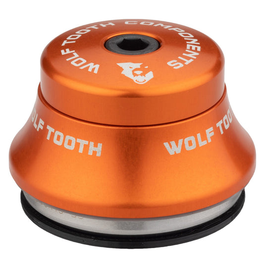 Wolf Tooth Premium Headset - IS41/28.6 Upper, 7mm Stack, Orange