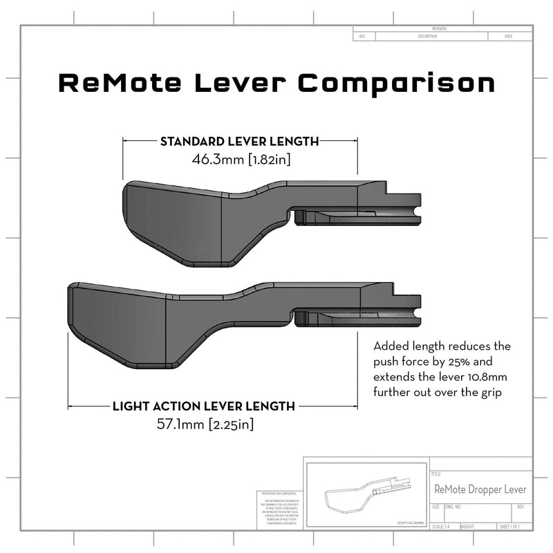 Load image into Gallery viewer, Wolf Tooth ReMote Dropper Lever for Shimano I-Spec EV Brake Levers
