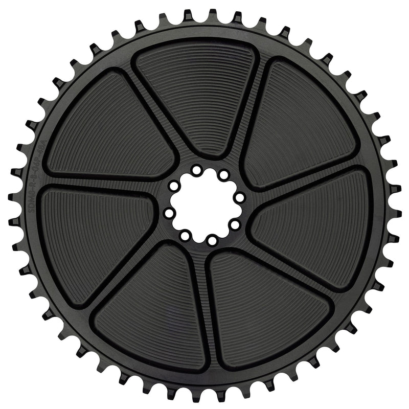 Load image into Gallery viewer, Wolf Tooth Aero Direct Mount 46t Chainring for SRAM 8-Bolt Gravel / Road Cranks
