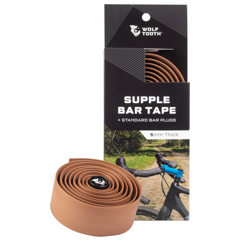 Load image into Gallery viewer, Wolf Tooth Supple Bar Tape - Blue Extra Thick, Wide, Soft, And Tacky
