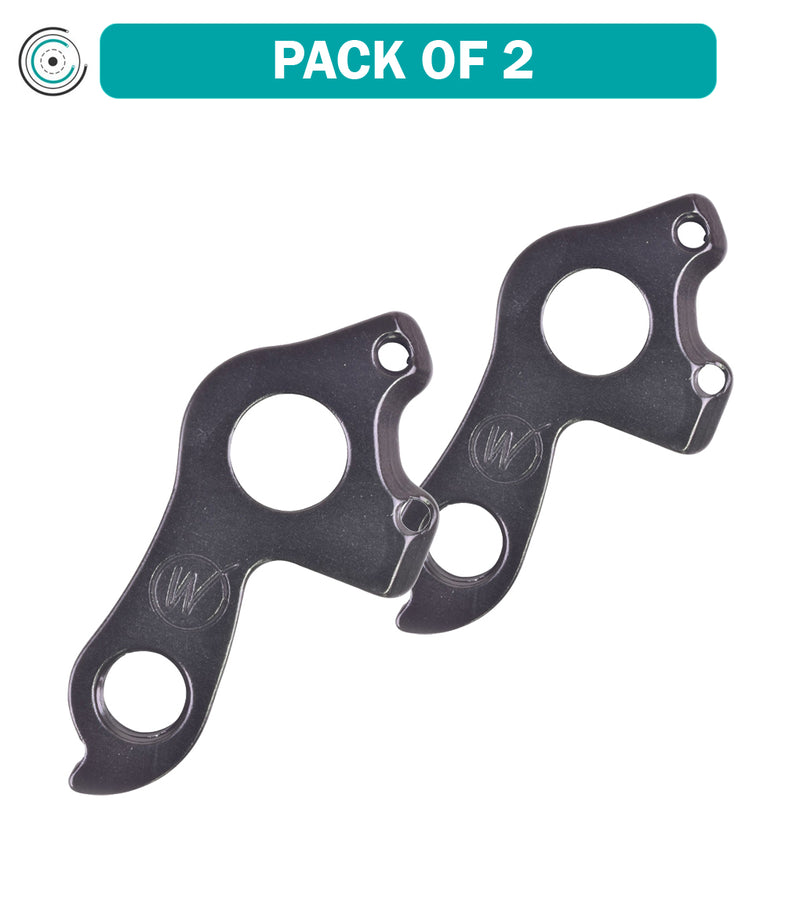 Load image into Gallery viewer, Wheels-Manufacturing-Hangers-Requiring-2-Fasteners-Derailleur-Hanger-Mountain-Bike-Road-Bike-FS2514PO2
