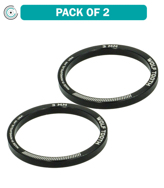 Wolf-Tooth-Precision-Spacer-5-Pack-Headset-Stack-Spacer-BMX-Bike-Mountain-Bike-Road-Bike-HD0239PO2