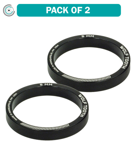 Wolf-Tooth-Precision-Spacer-5-Pack-Headset-Stack-Spacer-BMX-Bike-Mountain-Bike-Road-Bike-HD0247PO2