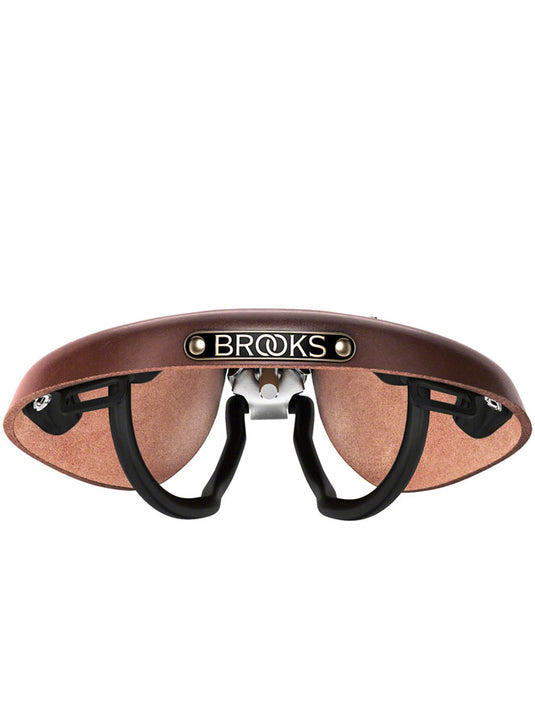 Brooks B17 Short Saddle - Antique Brown 176mm Width Leather Steel Rails