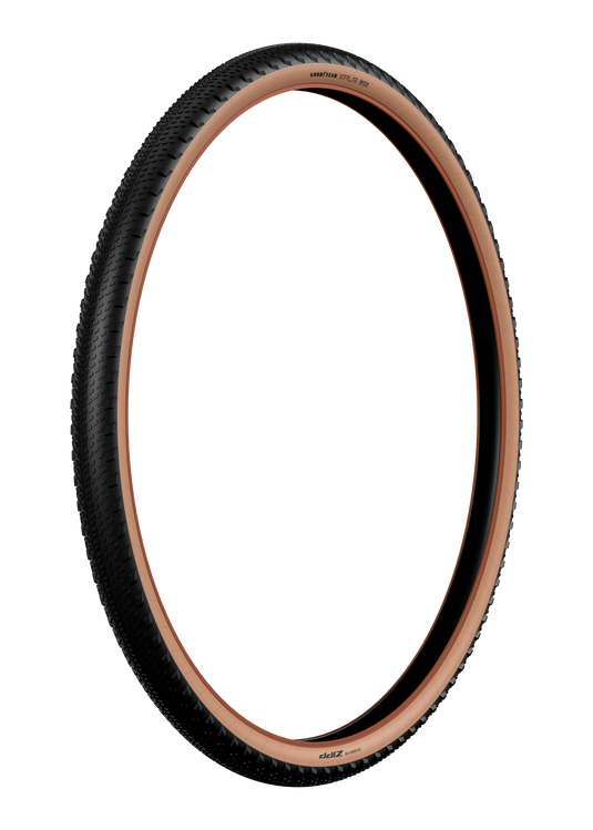 Zipp Goodyear XPLR Inter Gravel Tire, 700x45C, Folding, Tubeless Ready, Dynamic:UHP, M:Wall, Black