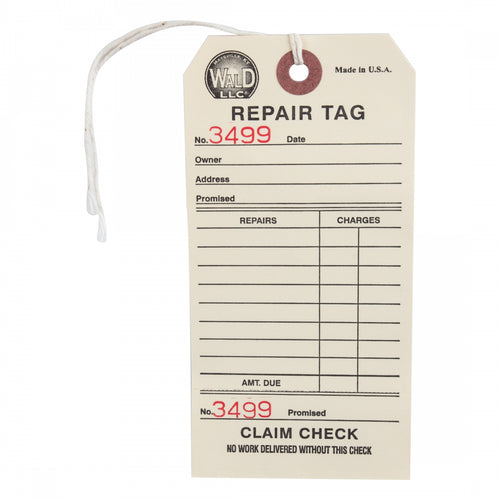 Wald-Products-700-Repair-Tags-Miscellaneous-Shop-Supply-MSSS0017