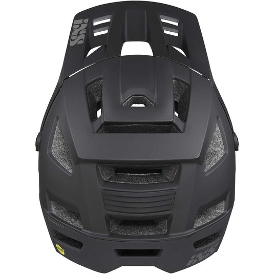 Bike Helmet iXS Trigger FF MIPS Enduro Mountain Bike Full Face , Black, SM(54-58cm)