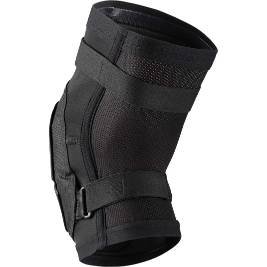 iXS Hack Race Knee Guard Black S | AeroMeshTM- Light, Moisture Wicking