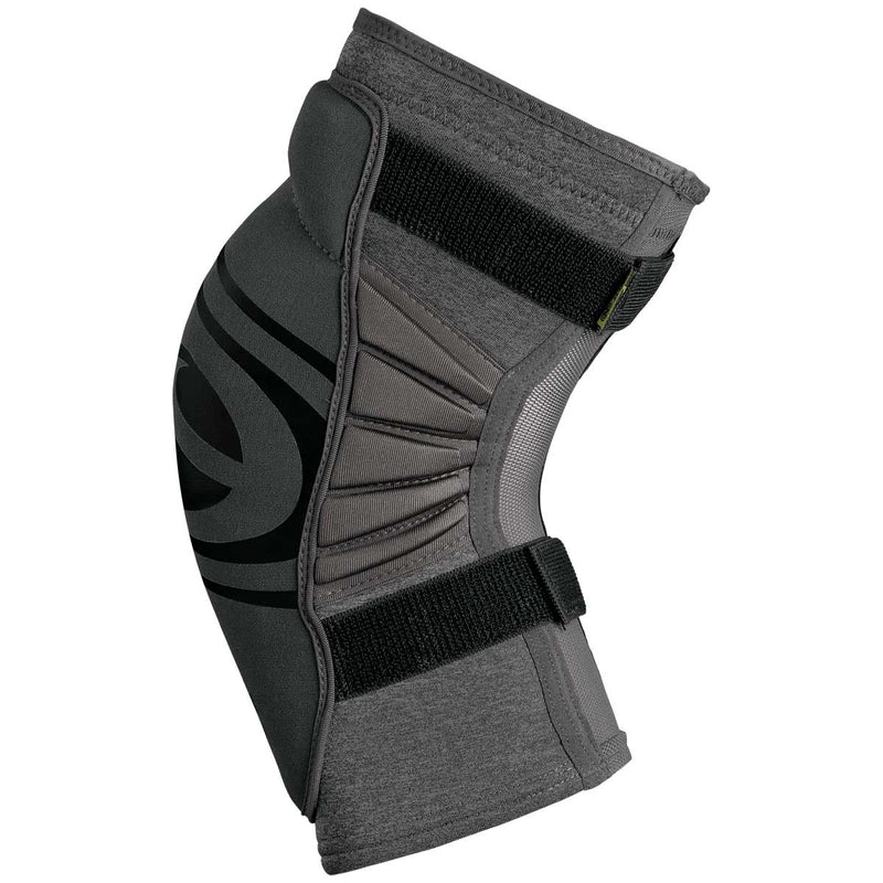 Load image into Gallery viewer, iXS Carve Evo+ Knee Guard Grey KL | AeroMeshTM- Light, Moisture Wicking
