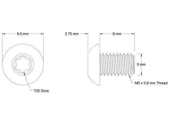 Load image into Gallery viewer, Wolf Tooth Replacement Bolts 3 Pack for SRAM Direct Mount Chainrings Aluminum
