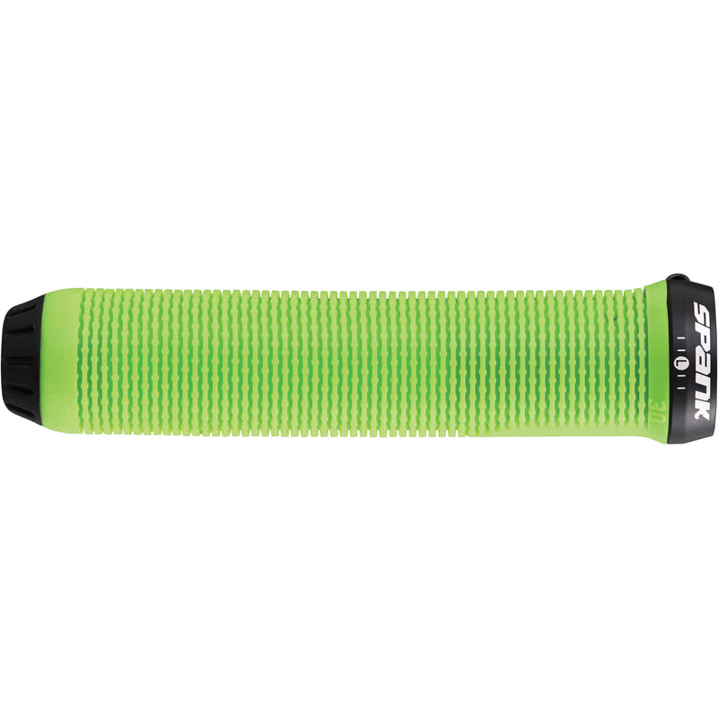 Load image into Gallery viewer, Spank SPIKE Grip 30 - Green | Bar End Tapers To Support Little Finger, Bike Grip
