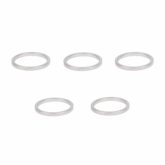 Pack of 2 Wolf Tooth Headset Spacer 5 Pack, 3mm, Red