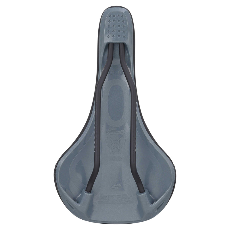 Load image into Gallery viewer, Spank OOZY 280 Saddle - Black Grey | Co-Molded Construction | 265mm Width
