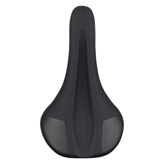 Spank OOZY 280 Saddle - Black | 265mm Width | Chromoly Rails | Synthetic Skin