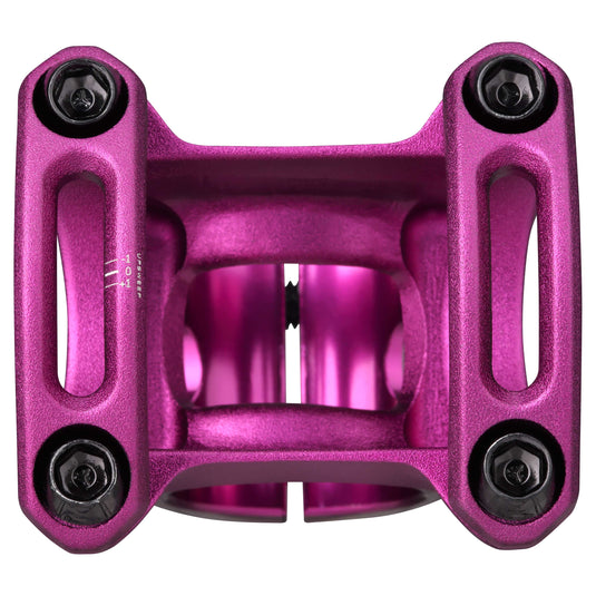 SPANK SPLIT Stem 33mm Purple Aluminum | Ultra-Short Stack Height And True 0-Deg