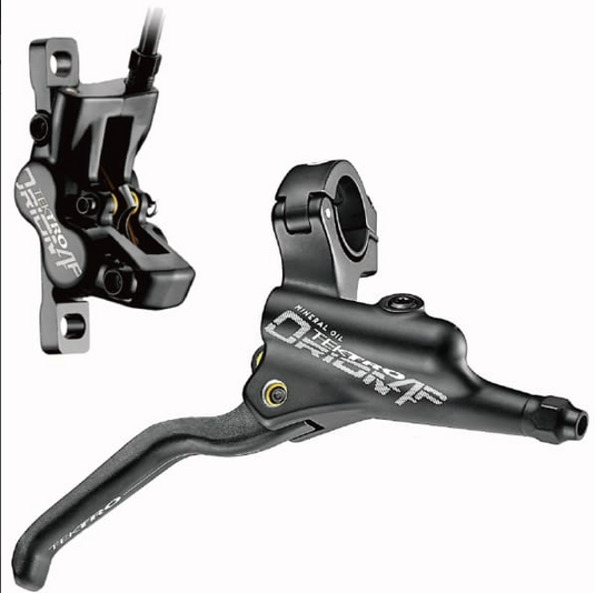 Tektro Orion HD-M745 Disc Brake and Lever - Rear, Hydraulic, Post Mount, Black