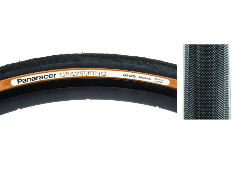 Load image into Gallery viewer, Panaracer-GravelKing-Slick-Tire-MY23-700-43-mm-Folding-TIRE6573-Folding-Tires
